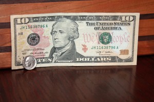 Arthur Lieber is only taking $10.10. 